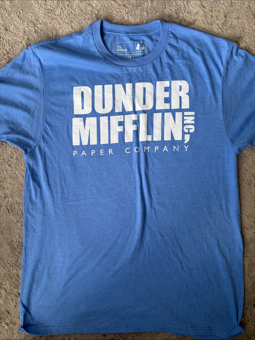 The Office Dunder Mifflin Blue Short Sleeve Tee
